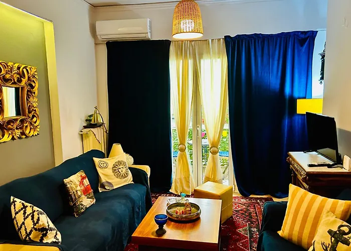 Grand Blue Suite Di Giorgio 10Min From Piraeus Port