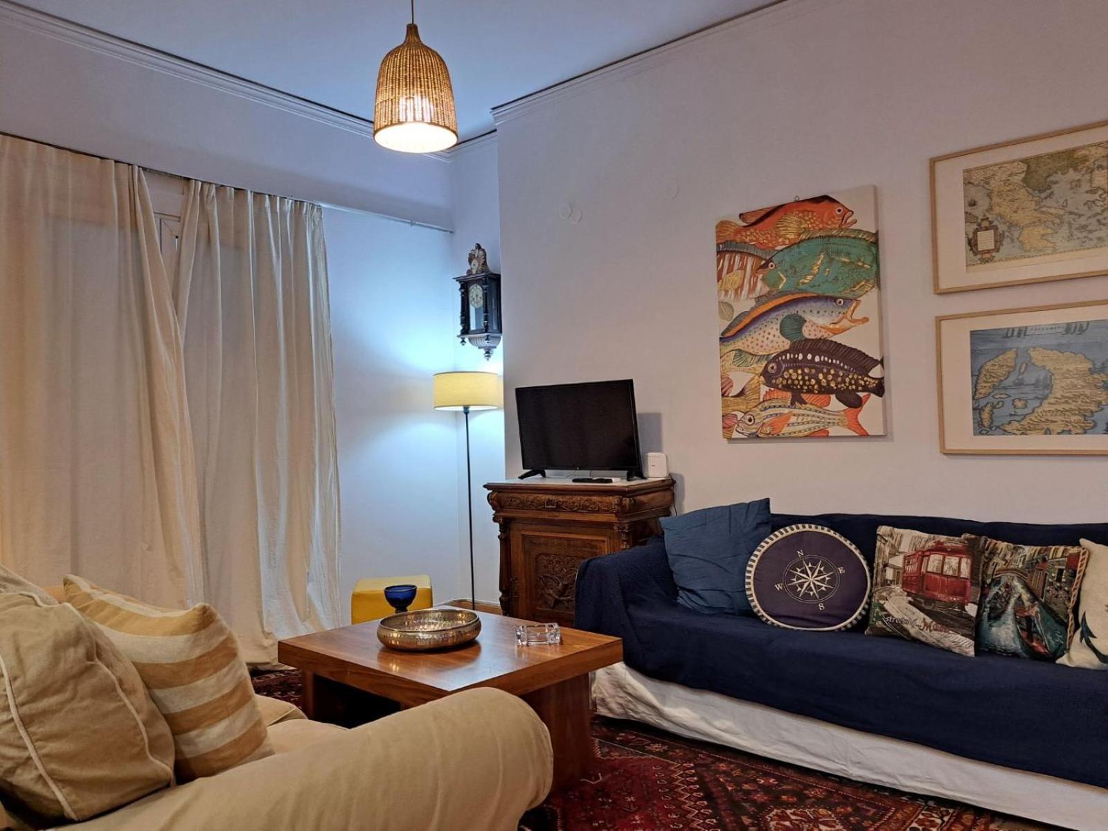 Apartment Grand Blue Di Giorgio 10min From Port Piräus